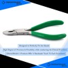 OdontoMed2011 5 inch Loop Closing Pliers - Green Handles ODM