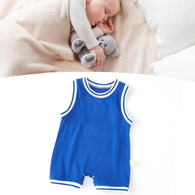 Baby Sleeveless Jumpsuit Breathable Super Soft Cute Infant One Piece