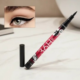 Delineador De Ojos 36h Negro Plumín Cuidado Facial                                                                                                    