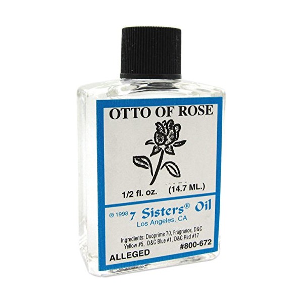 7 Sisters Of New Orleans Perfumed Anointing Oil - OTTO OF ROSE 1/2oz