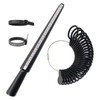 JCUGSBS Ring Sizer Measuring Scales Set for Measuring Ring Diameters,