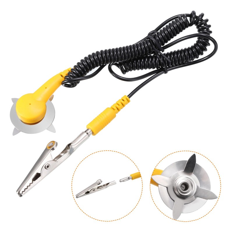 MECCANIXITY ESD Ground Socket L Shaped ESD Cable Ground Socket