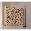 Fire Beauty Firewood Log Storage Rack 2-Pack Bracket Kit, Heavy
