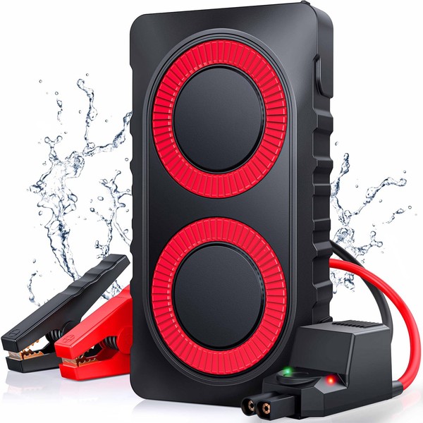 Car Battery Jump Starter 2000A Jump Box 12800mAh Portable Jump