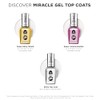 Sally Hansen SH Miracle Gel Nail Polish Lacquer Shiny Top