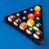 OKKO Billiard Pool Table Heavy-Duty Deluxe Plastic 8 Ball Triangle