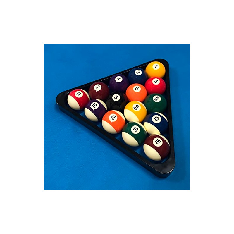OKKO Billiard Pool Table Heavy-Duty Deluxe Plastic 8 Ball Triangle