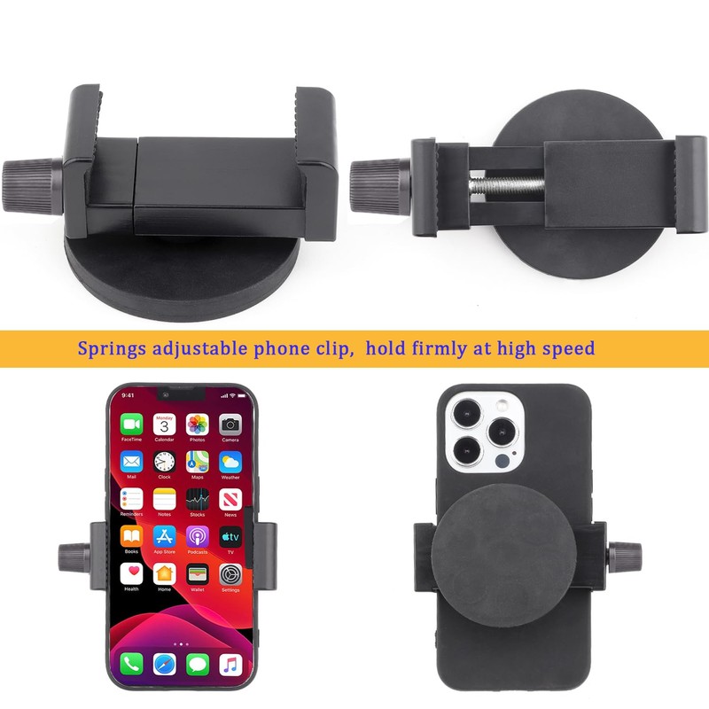 Magnetic Motorcycle Phone Mount Holder,Strong Magnetic Attracts Tank,Non-Slip & Anti-Scratch,