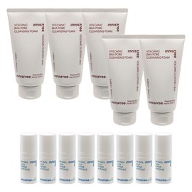 Innisfree Volcanic Pore Baja Cleansing Foam 150g 5+ / 이니스프리 화산송이 모공 바하 클렌징 폼150g 5개+