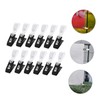 BESPORTBLE 40pcs Windproof Garden Flag Clips Holders for Securely Stopping