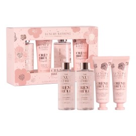 Set 4 Piezas Gel De Baño Y Ducha Con Crema De Manos Y Cuerpo