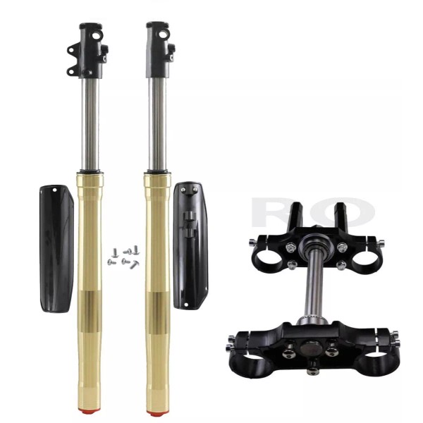 Unbranded 45/48mm 31" Front Fork Shock Triple Tree Clamp Dirt