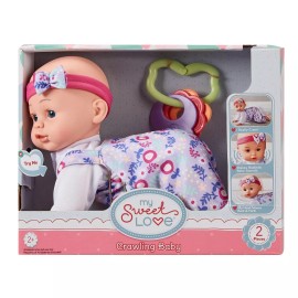 My Sweet Love Crawling Baby Toy Set, 2 Pieces