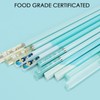 Chopsticks Reusable Dishwasher Safe, GLAMFIELDS 5 Pairs 9.5 Inches Premium