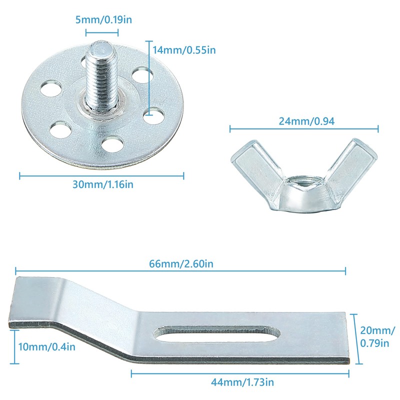 Enhon 36 Pack Sink Clips Kit, Undermount Sink Clips, Sink