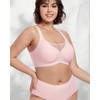 Mesh Bras for Women with Wide Adjustable Straps No Underwire