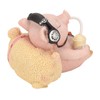 Pig Statue Mini Funny Casual Musical Resin Pig Art Figurine