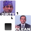 Clean and Dirty Magnet，Dishwasher Magnet Clean Dirty Sign Indicator，Reversible Dish