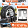Spare Tire Carrier for Trailers – Heavy-Duty 160 lb Adjustable