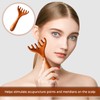 2pcs Five Touch Therapy Comb,Massage 6 Claws,Saludea Fivetouch Therapy,Sandalwood Multi-Functional