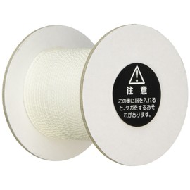 TRUSCO Blind Cord White 2 mm X 30 m with 8 Run type r230b