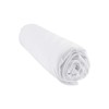 Living Bamboo Fitted Sheet for Cot 90x140-5 Colours Available (White)