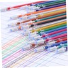 Ciieeo 50 Pcs Glitter Refill Glitter Gel Simple Ink Pen