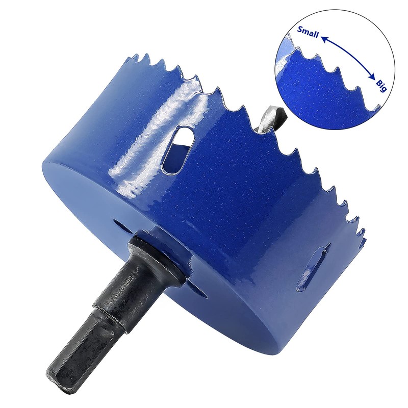 Luomorgo 80mm/3.15 inch Hole Saw, 1 1/4 inch Cutting Depth