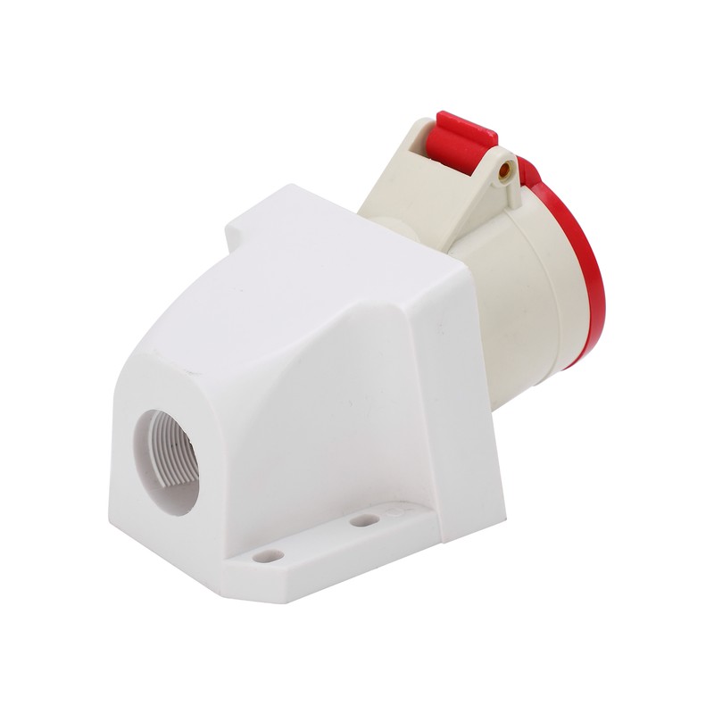 2pcs 4Pin Industrial Socket 32A 3 Phase IP67 Waterproof Insulated
