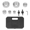 Brazing Hole Saw Set with Positioning Center Drill High Speed