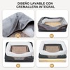 JOYELF Medium Memory Foam Dog Bed Orthopedic Dog Bed &
