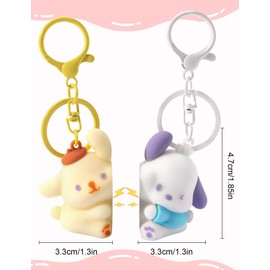 [Looking] Pair Keychains, Couples, Fashionable, Cute Matching Keychain, Keyring, Animal Keychain, Best Friend, Girlfriend, Boyfriend, Anniversary, Birthday, Lover, Friend, Gift, Boyfriend, Girlfriend