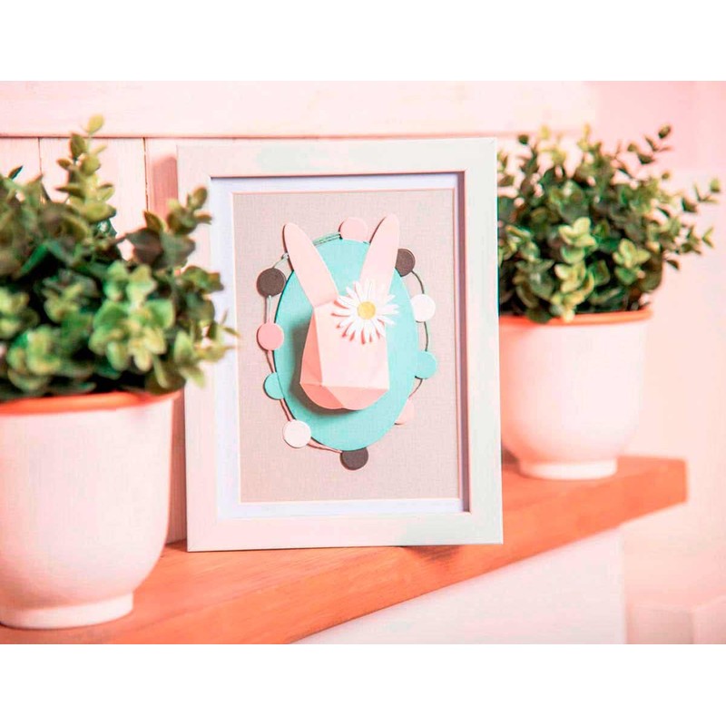 Sizzix Set de Troqueles Thinlits 9 pzas 664378 Conejo Origami