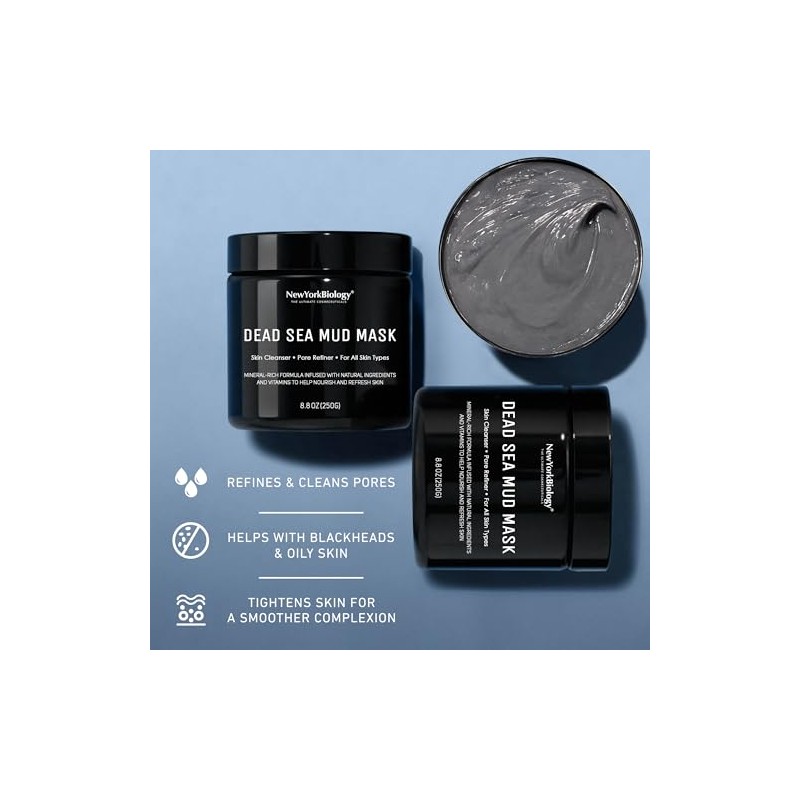 Dead Sea Mud Mask for Face & Body - 100%
