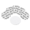 Boguish 200 Pcs Foam Lid Liner, PS Foam Resistant Tamper