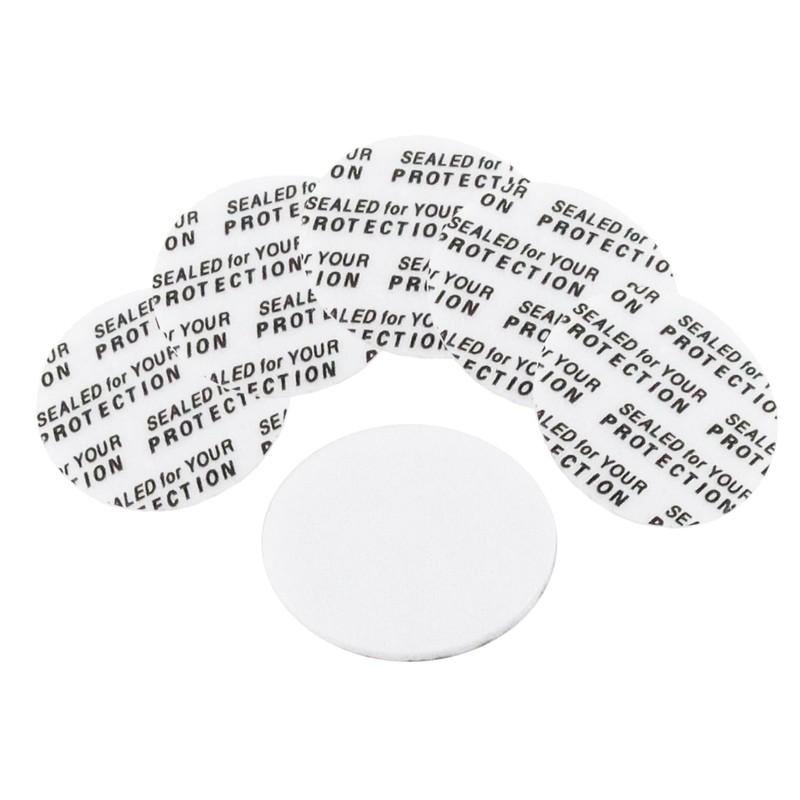 Boguish 200 Pcs Foam Lid Liner, PS Foam Resistant Tamper