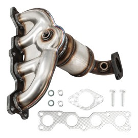 PHILTOP Stainless Steel Catalytic Converter Replacment for 2011-2013 Sorento 2.4L,2010-2012 Santa Fe 2.4L,16690 High Flow Catalytic Converter(EPA Compliant)