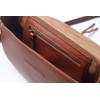 Hannah Bazaar UK Leather Saddle Bag - Brown