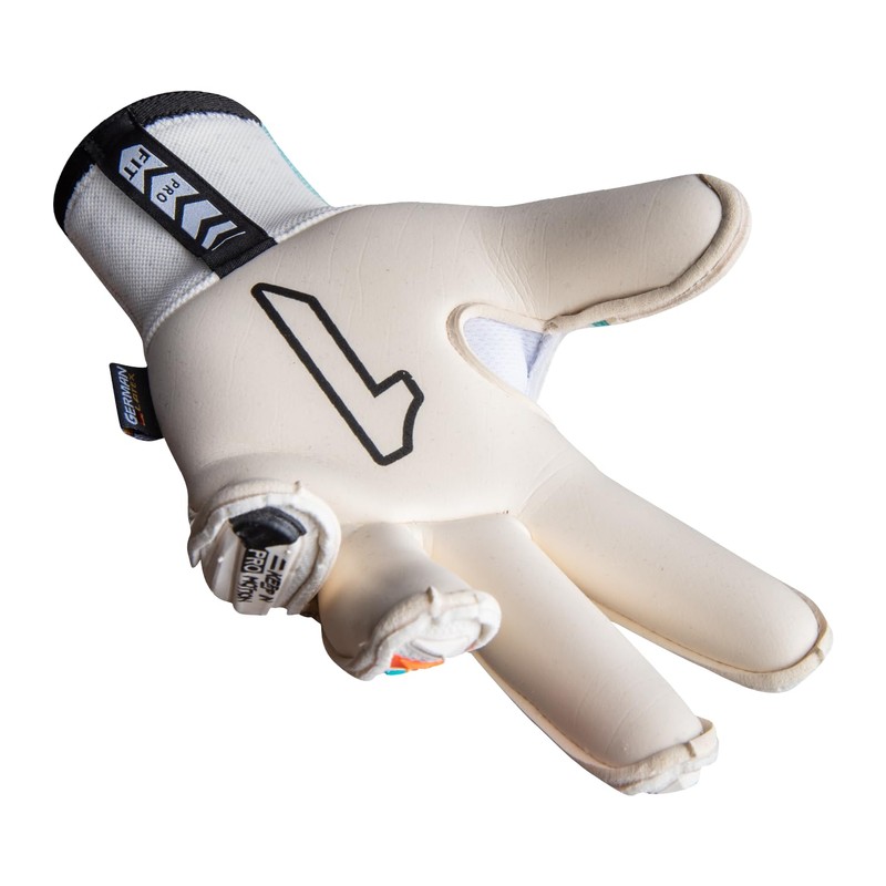 Rinat Nkam Pro W/G Goalkeeper Gloves Adult Unisex White Green