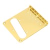 Top Loader Guitar Bridge Plate Steel 6 Strings Gold Color