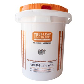 5 Gallon Bucket with Easy On/Off Ratcheting Lid - 3 Buckets - HDPE, Food Grade, BPA Free - Gardening & Composting Info - All Purpose Pail