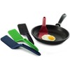 Norpro Heat-Resistant Rigid Nylon Spatula - Pot & Pan Scraper
