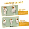 Gadpiparty 2pcs Happy Planet Hook up Hanger Holder Key Hanger
