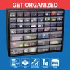 Akro-Mils 44-Drawer Plastic Drawer Storage Cabinet for Garage Organization, Bead