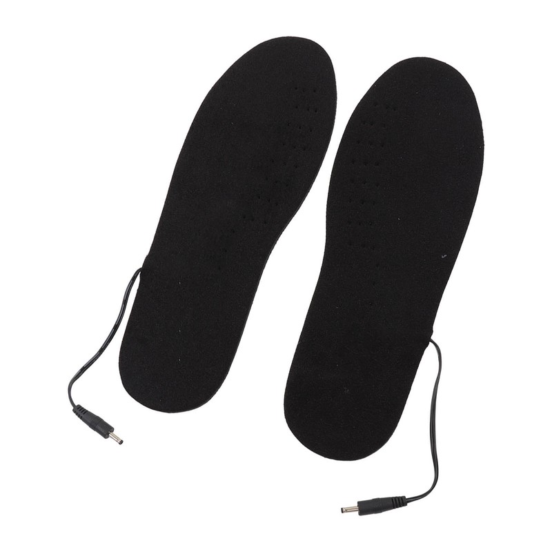 Heated Insoles Soft Warm Breathable Cuttable Electric Heating Insoles with