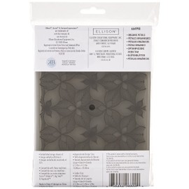 Sizzix 3-D Textured Impressions Embossing Folder Organic Petals by Kath Breen, 664998, Multicolor, One Size