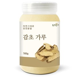 Dongui Hanjei 동의한재 프리미엄 우즈벡 감초 가루 분말 500g Premium Uzbean Licorice Powder Agreehanje 500g