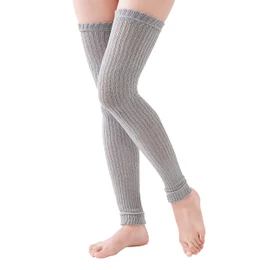 セルヴァン Silk Blend Loose Long Supporter, Gray, Set of 2