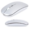 Wireless Mouse 2.4G Rechargeable USB Wireless Gaming Mouse with LED