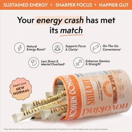 NOVOKIND NOVOKIND Pure Himalayan Shilajit for Men with Honey - Cinnamon, On-The-Go Energy Sticks & Immune Support for Women | 75%+ Fulvic Acid | 85+ Trace Minerals, 100% Natural, Pack of 30